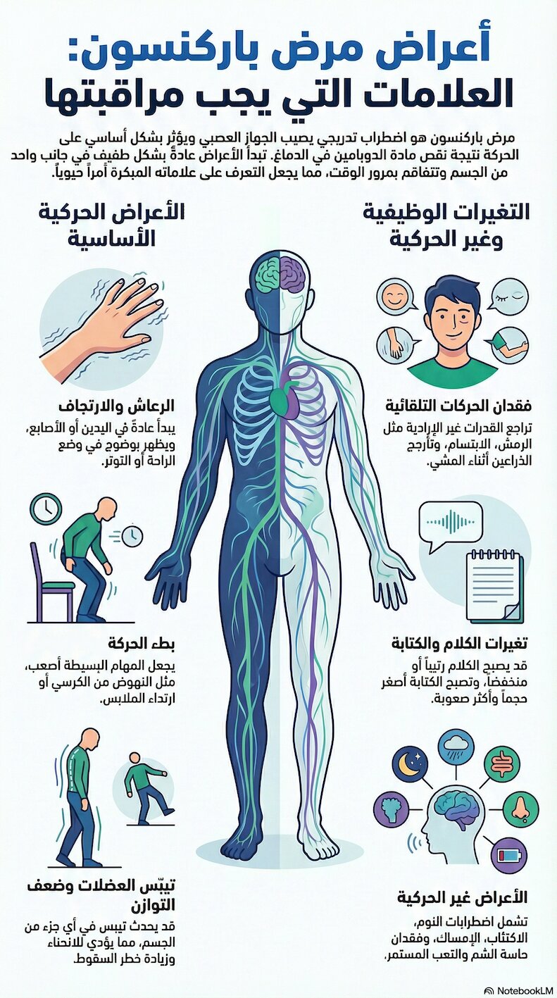 أعراض باركنسون، صممت بوساطة نوتبوك إل إم.