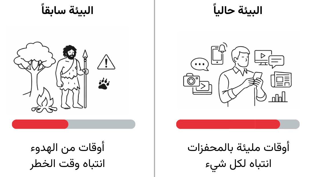 نفتقد شيئًا…أم أن عقولنا تشبعت أكثر مما تحتمل