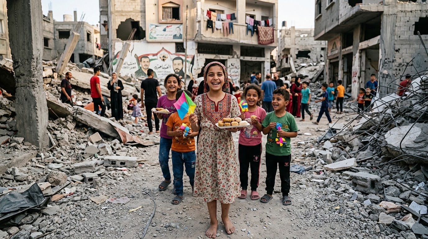 شـامـل | ابتسامةُ العيدِ فوقَ الركام… سيخٌ في أعناقِ ثُلَّةِ الإجرام | العدد #59