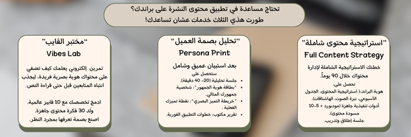 - مختبر الفايب هو تمرين رقمي مجاني لأي شخص حاب أنه يطبق محتوى النشرة معايا!-&nbsp;