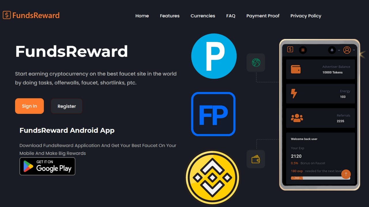 💡 تجربتي مع FundsReward: كيف جمعت العملات الرقمية من هاتفي وسحبت أرباحي 4 مرات!