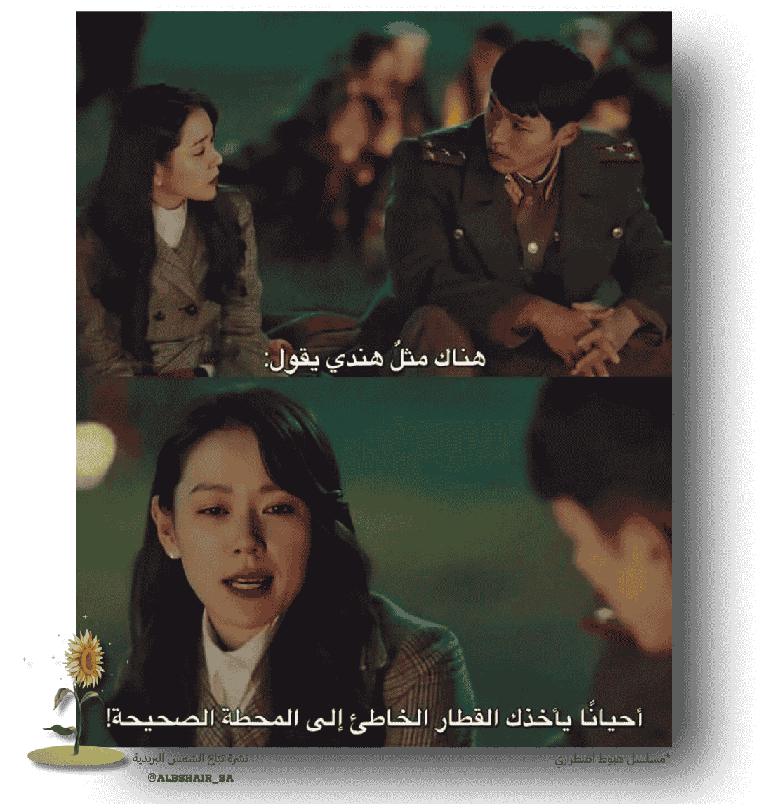 القطار الخطأ - نشرة تبّاع الشمس البريدية 🌻